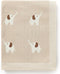 100% Cotton Baby Blanket, Soft Cozy Swaddle Receiving Blankets with Lovely Elephant for Newborn Boy Girls - Camel, 90 x