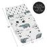 Sweet Jojo Designs Bear Mountain Boy Baby Changing Pad Cover Infant Newborn Diaper Table Change Mat Sheet - Slate Blue