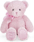 Bearington Baby's First Teddy Bear - Pink, 12 Inch Plush Stuffed Animal for Girls