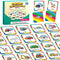 Memory Game for Kids, Vehicle 48 Pcs Toddler Card Games for Ages 3-6, Educational Flash Cards