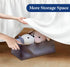 Love2Sleep 100% 800 Count, (24" 38"+10") Inch Dust Ruffle Crib Skirt, Egyptian Cotton Thread Mini Crib Size x Drop