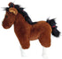 12 inches The Petting Zoo Standing Clydesdale Horse Stuffed Animal Plushie, Gifts for Kids, Wild Onez Barnyard Animals