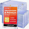 50ct Magnetic Card Holders for Trading Cards, 35pt Hard Cards Sleeves Case,