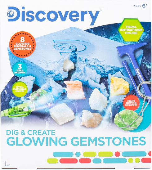 Discovery Crystal Growing Aquarium, At-Home STEM Kits for Kids Age 12+, DIY Crystals for Young Scientists