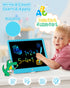 KOKODI 15 Inch LCD Writing Tablet with Anti-Lost Stylus, Erasable Doodle Board for Kids, Colorful Toddler Drawing Pad,