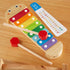 Melissa & Doug Caterpillar Xylophone Musical Toy with Wooden Mallets, 15.25" x 6.5" x 1.5"