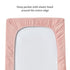 Muslin Changing Pad Cover + Baby Nursing Pillow for Baby Boys Girls, Ultra Soft Breathable Diaper Changing Table Pad