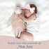 MON AMI Princess Bunny Stuffed Doll, 18", Soft Plush Animal Doll for Kids, Use as Toy or Room Décor