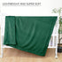 david's kids 40x50 Inches Minky Baby Blanket, Soft Lightweight Micro Fleece, Double Layer, Dotted Backing, Neutral for