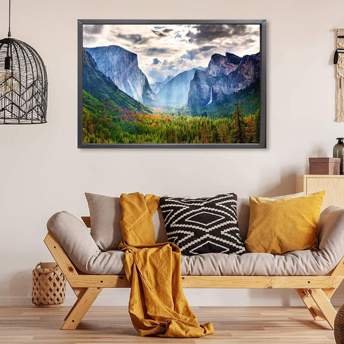 Yosemite Jigsaw Puzzles for Adults 1000 Pieces, Nature National Park Puzzles for All