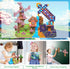 100PCS 3+ Magnetic Blocks, Magnetic Tiles Building Blocks, Magnet Cubes STEM Sensory Game Toys Christmas Birthday Gifts