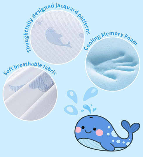 Pack 38"x26" Pack and Play Mattress, Dual-Sided Memory Foam N Play Mattresses for Playard Mini Crib Mattresses for Baby