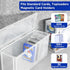 10 PCS Trading Card Storage Box Set, Plastic Top Loaders Storage Box for Standard Cards and Magnetic Holders