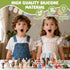 Mytothfy 24 Pack Easter Eggs Filled with Italian Brainrot Toys, Easter Basket Stuffers for Toddlers Kids Children