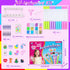 50 12 6 7 8 9 10 MOMUSE Accessories DIY Pen Making Kit, Fun Pen Creator Studio Making Sparkly Pens with Sequins Beads