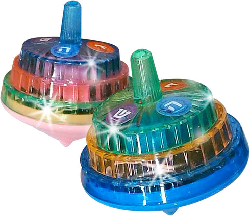 Izzy 'n' Dizzy Musical Dreidel - Hanukkah Dreidel 2 Pack - Sings