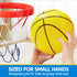 SYNCFUN 6 PCS Mini Basketballs, 5 inches Colorful Inflatable Rubber Balls for Basketball Hoop, Sports Toys Gift