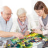 ZOiiWA 4 Pack 100 Pcs Dementia Puzzles for Elderly - Country Life Activities for Seniors, Alzheimer’s Memory Cognitive
