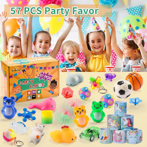 Claw Machine Prizes Toys Refill for Kids, Mini Toy Bulk Party Favors for Birthday Goodie Bags, Age 3-10