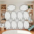 YLiiii 10Pcs Baby Jumpsuit Diaper Infant Romper Length Extender Bodysuit Snap Button Extended Diaper for Triangle