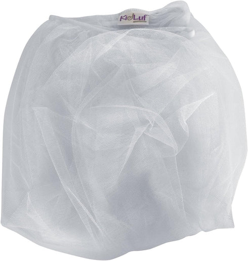 Mosquito and Bug Net for Baby Strollers, Bassinets, Cradles, and Car Seats - Safe Mesh White Buggy Cover