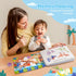 Preschool Busy Book for Toddlers 3-5 - Montessori Learning Activities, Educational Sensory Toys, Autism Learning