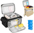 Jaffzora Breast Pump Bag Compatible with Spectra S1 and S2, Breastmilk Baby Bottle