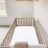 (2-Pack) Newton Baby Fitted Crib Sheet - Ultra Breathable and Soft, Organic Cotton, Fits All Standard Cribs, White