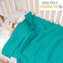 PHF 100% Cotton Baby Waffle Blankets, Lightweight Washed Soft Breathable, 30"x40" for Boys and Girls, Teal