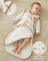 2-Way 0-24 JiAmy Baby Sleep Sack Wearable Blanket, Cotton Baby Sleeping Bag with J-Shaped Zipper for Infant Toddler