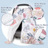 Car Seat Cover Baby, Infant Car Seat Canopy Covers for Newborn Girls Boys,Stretchy Nursing Pillow Cover Removable