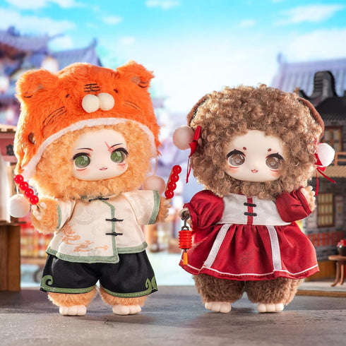 1 6 CALEMBOU Plush Doll Blind Box, Nagi Mountain and River Romance Series Mystery Blind Figure, Kawaii of Possible