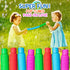 Pop Tubes Sensory Toys, Fidget Toys for Kids and Adults, Multi-Color Pop Tubes (4 Pack)