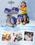 Set 4 5 6 Upgraded Kids Drum for Toddlers Plastic Musical Jazz Drum Instruments Kit Birthday Musical Learning Toys