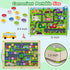 Tymokcall 2 1 3-5 Magnetic Maze in Double Side Color and Number Maze Alphabet Puzzle Board for Boys and Girls Kids