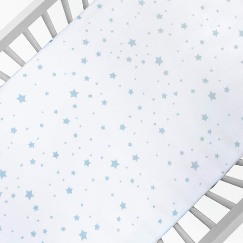 (2-Pack) Newton Baby Fitted Crib Sheet - Ultra Breathable and Soft, Organic Cotton, Fits All Standard Cribs, White