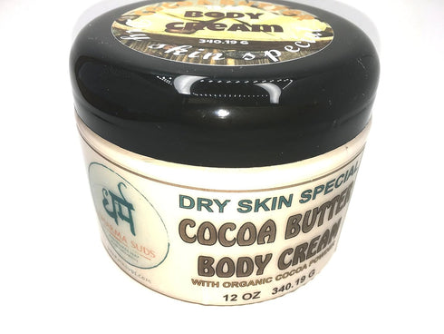 Dharma Suds Cocoa butter moisturizer body cream 12 oz dry skin special with organic