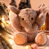 TCBunny Baby Elephant Bedtime Stuffed Animal Plush Toy 11", Kids, Aichie (Grey).