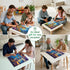 1000 2 Pack Puzzles for Adults Pieces, Unique Jigsaw Puzzle for Adults, Garden Town and Darkness Theme, Idea Family