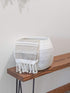 10"D 8.3"H Goodpick Round Cotton Rope Storage Basket for Living Room, Bathroom, Kids' Corner & Shelves, Stores Towels