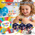 Set 12 Pack 6-12, FUN LITTLE TOYS Music Building Party Favor Toys, Mini Building Blocks Musical Instruments No