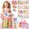 Aurasys Toddler Busy Board Montessori Toys for Girl Birthday Gift,Educational Learning Sensory