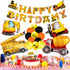 Cobesyood Construction Birthday Party Supplies,Party Decorations Kits Construction Birthday Party Supplies Foil