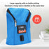 DC12V 3.8L Portable Car Baby Bottle Warmer with Adjustable Temperature Control, Rapid Heating, Bottle Storage Bag
