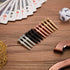 200 4 1/8 Pieces Metal Cribbage Board Pegs Colors Bulk Crib Pegs Fit Holes with Drawstring Storage Pouch, Tapered