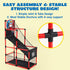 Set, 3 12 Set 4 JOYIN Red Arcade Basketball Game Indoor Basketball Hoop for Kids to Years Old, Easy Up Sports Toy