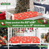 1 Pack Cozy Cloele Christmas Crib Sheet Biscuit Fitted Sheet for Boys Girls - Santa Baby Nursery Sheet Bed Sheet