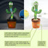 Emoin Dancing Cactus Baby Toys, Talking Cactus Toy with LED, 15 Second Voice Recorder, Mimicking Toy for Baby Boys