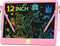 LCD Writing Tablet for Kids 12 Inch, Erasable Doodle Board for Girls Boys, Travel Essentials for Ages 3-8