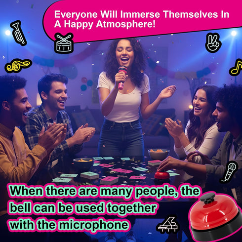 DANACNPR 2-10 Game,125 Party Game-Ultimate Music Trivia Challenge for Players,New Music Version of Family Card Lyric